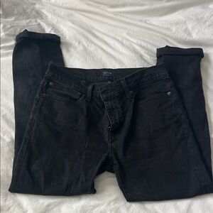 J. Crew Slim Fit Black Jeans